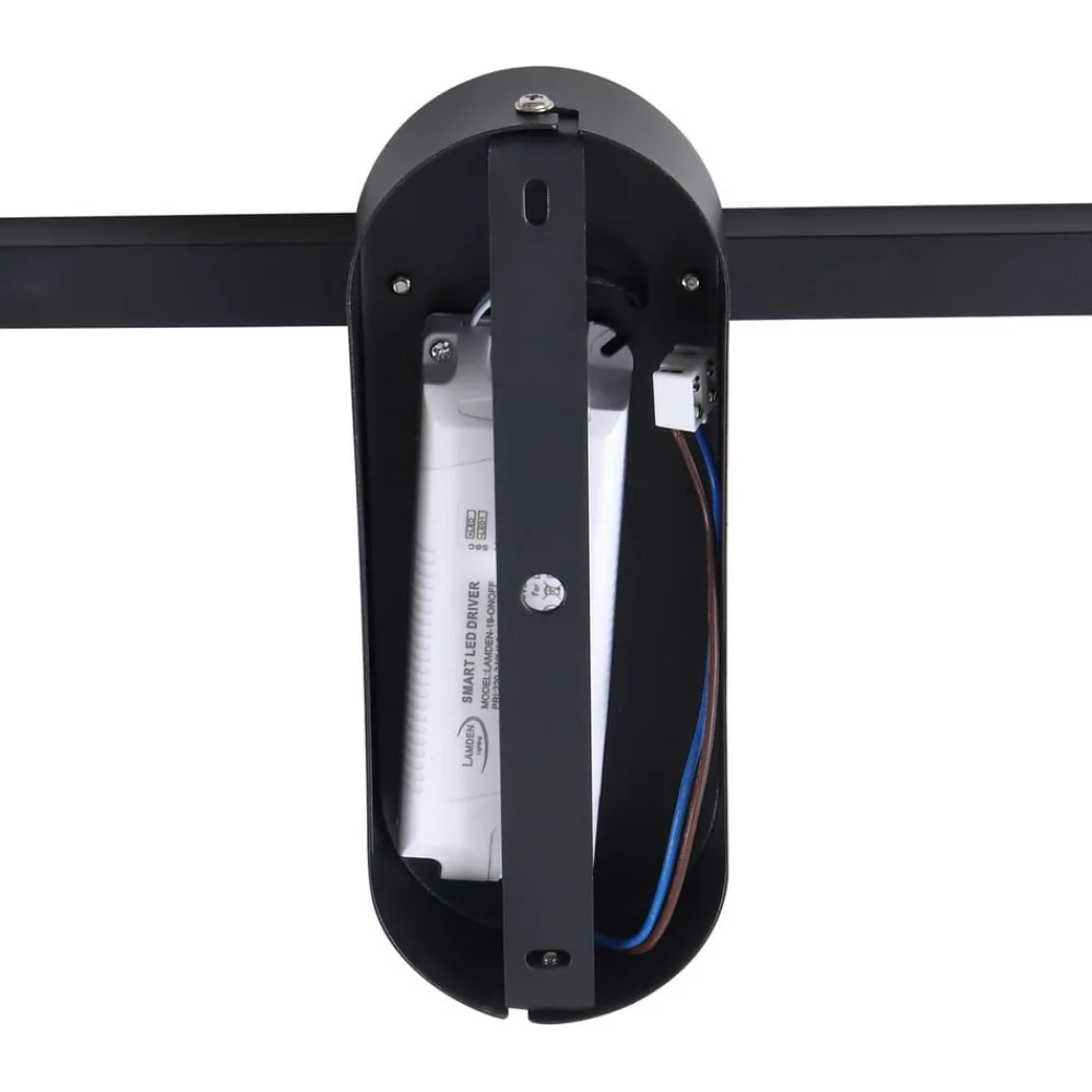 Lindby Gang|Loftlamper > LED-loftslampe Yulla, sort