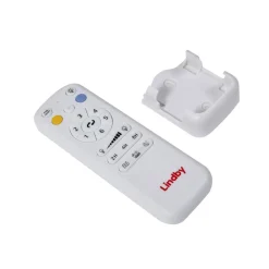 Lindby Loftventilatorer > LED-loftventilator Enon, hvid, DC-motor, støjsvag