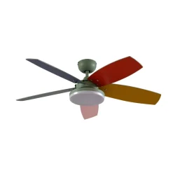 Lindby Loftventilatorer > LED-loftventilator Jonte, træ, DC, støjsvag, Ø 106 cm