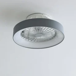 Lindby Loftventilatorer > LED-loftventilator Mace, grå, støjsvag, CCT