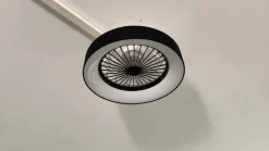 Lindby Loftventilatorer > LED-loftventilator Mace, sort, støjsvag, Ø 47 cm
