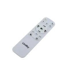 Lindby Loftventilatorer > LED-loftventilator Mace, sort, støjsvag, Ø 47 cm