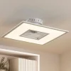Lindby Loftventilatorer > LED-loftventilator Romea, kantet, DC, støjsvag, 60 cm