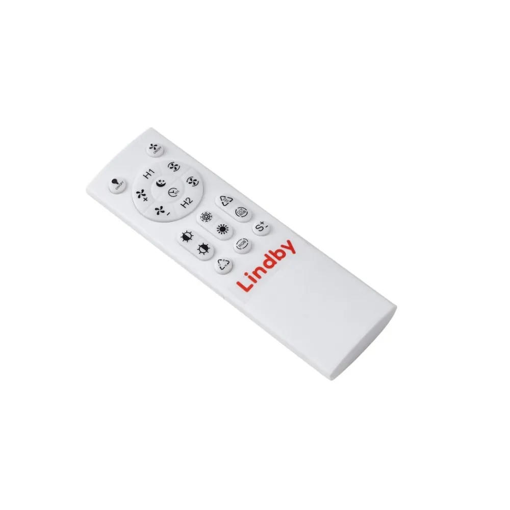 Loftventilatorer ^ Lindby LED-loftventilator Teleo, Ø48 cm, sort, DC, Tuya