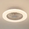 Lindby Loftventilatorer > LED-loftventilator Vedin, DC, støjsvag, Ø 49 cm, CCT