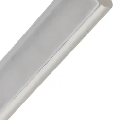 Væglamper|Væglamper ^ Lindby LED-læselampe Flexola, nikkel, kantet, metal, stik