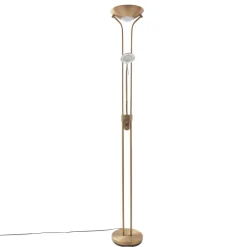 Lindby Gulvlamper|Gulvlamper > LED-læselampe Josefin, bronze, læselampe, dæmpbar