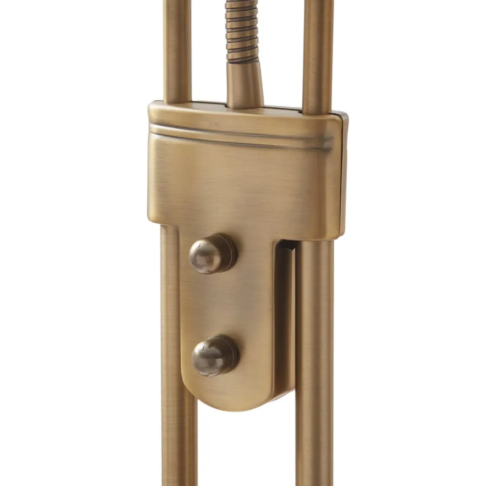 Lindby Gulvlamper|Gulvlamper > LED-læselampe Josefin, bronze, læselampe, dæmpbar
