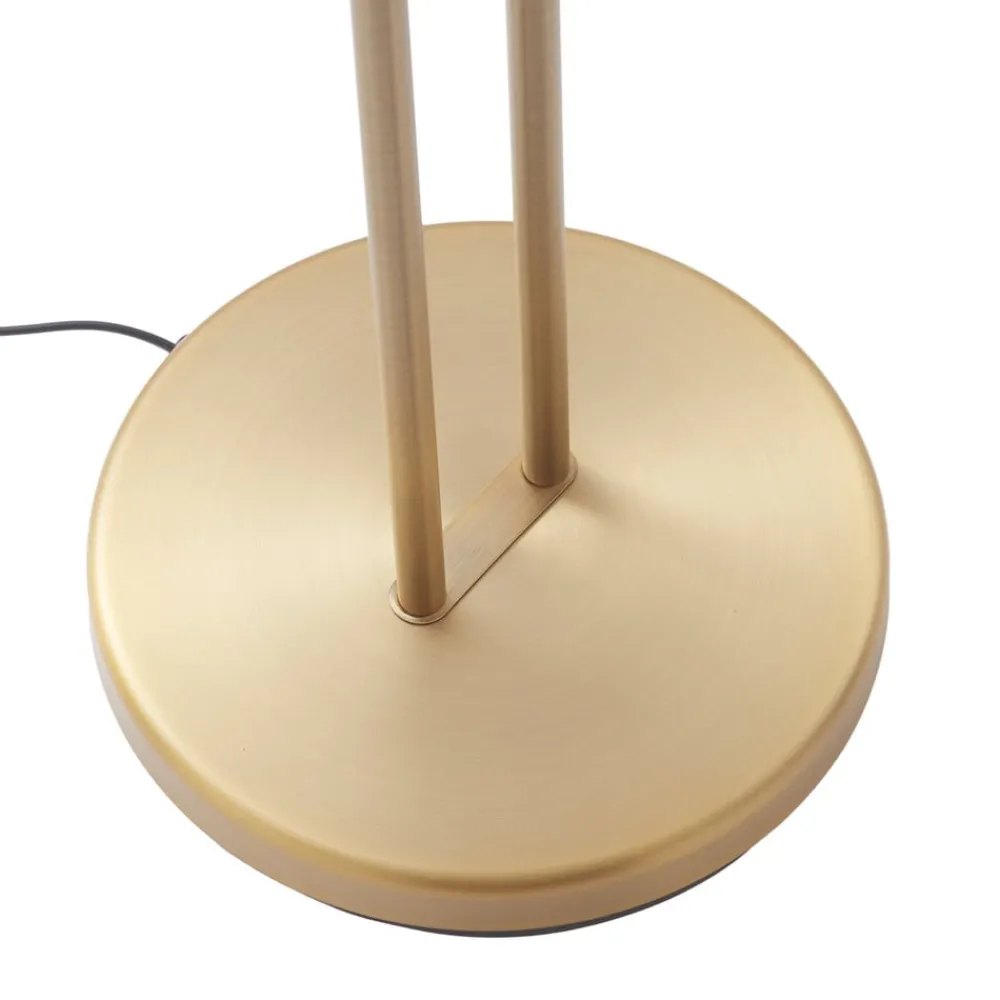 Lindby Gulvlamper|Gulvlamper > LED-læselampe Josefin, bronze, læselampe, dæmpbar