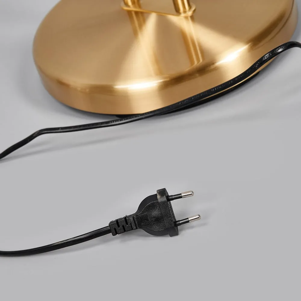 Lindby Gulvlamper|Gulvlamper > LED-læselampe Josefin, messing, læselampe, dæmpbar