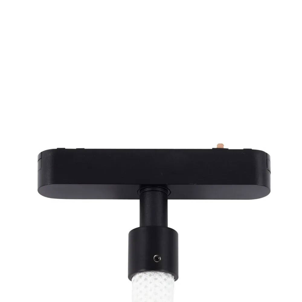 Skinnesystem ^ Lindby LED-lysslange Lumaro, længde 150 cm, tekstil, 48V