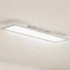 Lindby Gang|Loftlamper > LED-panel Enhife, hvid, 80 x 20 cm, metal, 4.000 K