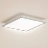 Arbejdsrum/Kontor|Gang ^ Lindby LED-panel Enhife, hvid, 40 x 40 cm, metal, 4.000 K