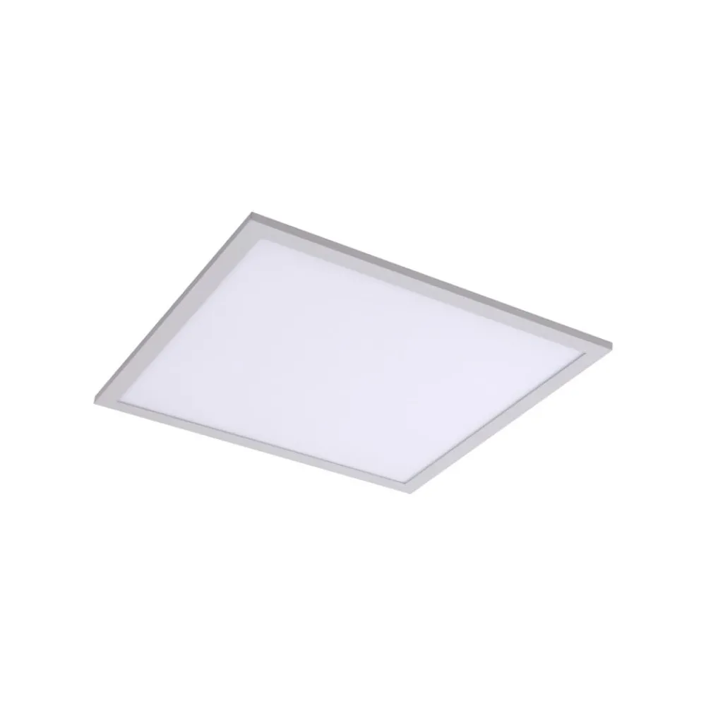 Arbejdsrum/Kontor|Gang ^ Lindby LED-panel Enhife, hvid, 40 x 40 cm, metal, 4.000 K
