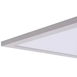 Arbejdsrum/Kontor|Gang ^ Lindby LED-panel Enhife, hvid, 40 x 40 cm, metal, 4.000 K