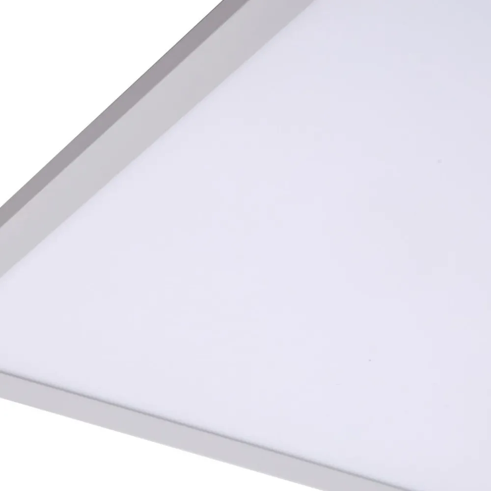 Arbejdsrum/Kontor|Gang ^ Lindby LED-panel Enhife, hvid, 40 x 40 cm, metal, 4.000 K