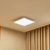 Lindby Arbejdsrum/Kontor > LED-panel Lamin, hvid, 40 cm, CCT, dæmpbar, fjernbetjening