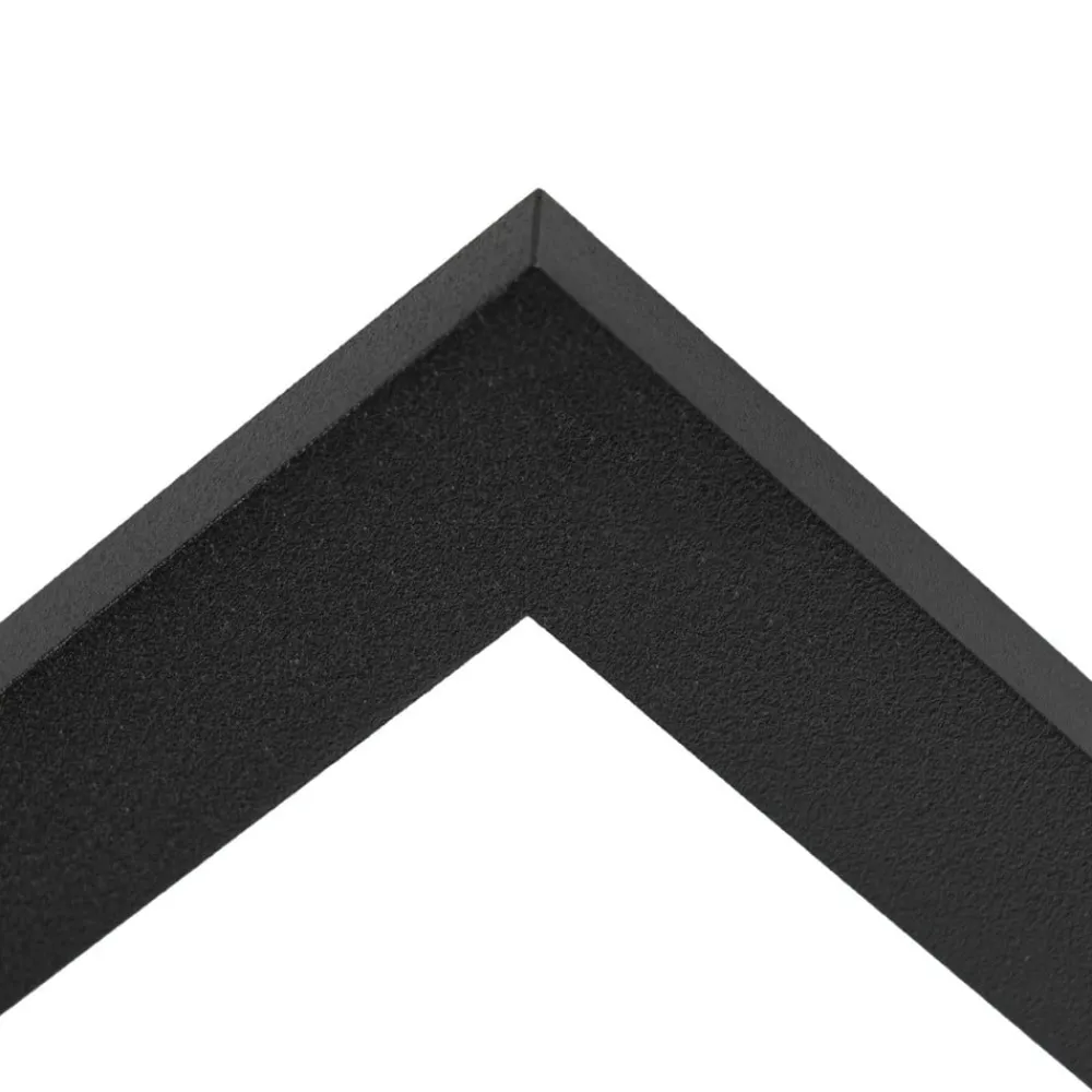 Arbejdsrum/Kontor|Gang ^ Lindby LED-panel Lamin, sort, 40 cm, CCT, dæmpbar, fjernbetjening