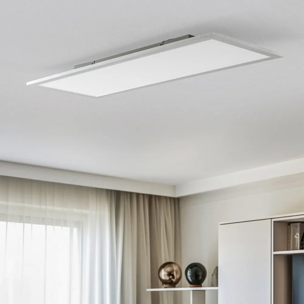 Lindby Arbejdsrum/Kontor|Gang > LED-panel Livel, CCT, 80 cm x 30 cm, fjernbetjening