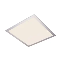 Lindby Arbejdsrum/Kontor|Gang > LED-panel Livel, 4000K, 40 cm x 40 cm, sølv, metal