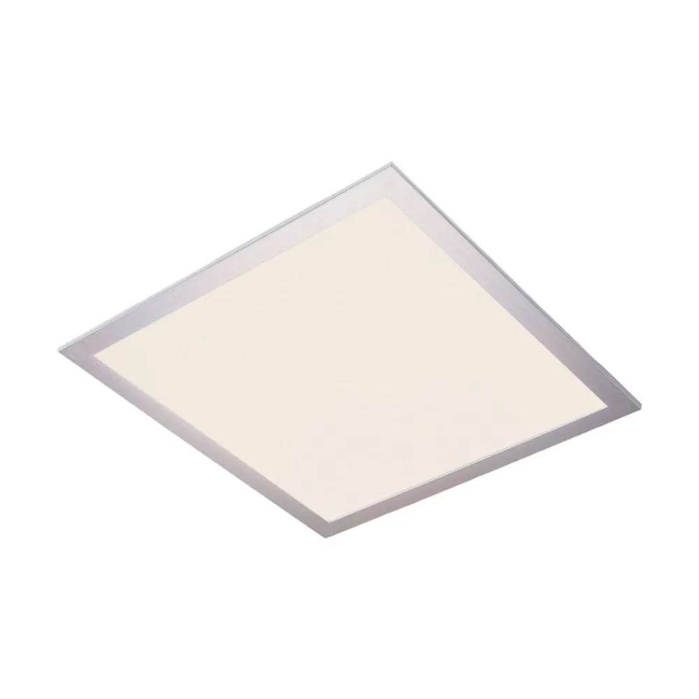 Lindby Arbejdsrum/Kontor|Gang > LED-panel Livel, 4000K, 40 cm x 40 cm, sølv, metal