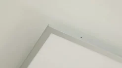 Lindby Arbejdsrum/Kontor|Gang > LED-panel Livel, 4000K, 40 cm x 40 cm, sølv, metal