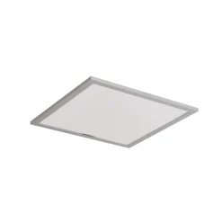 Lindby Arbejdsrum/Kontor|Gang > LED-panel Livel, 4000K, 40 cm x 40 cm, sølv, metal