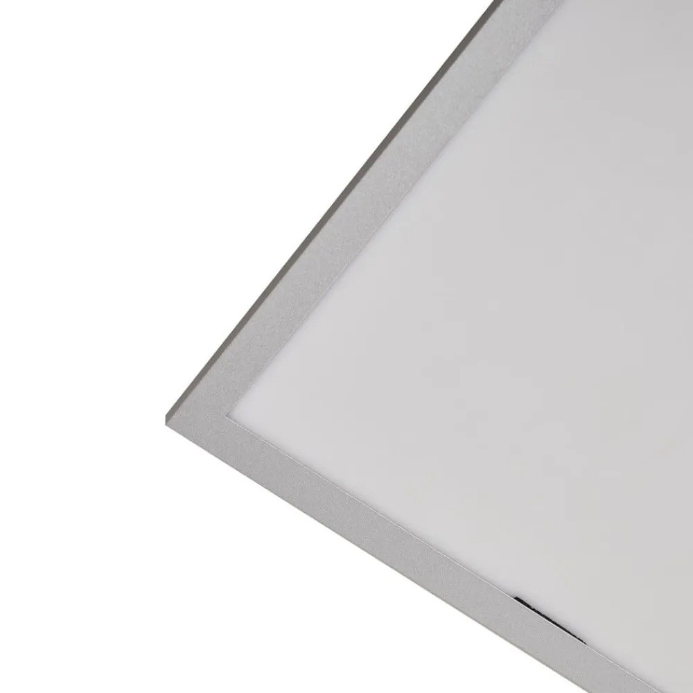 Lindby Arbejdsrum/Kontor|Gang > LED-panel Livel, 4000K, 40 cm x 40 cm, sølv, metal