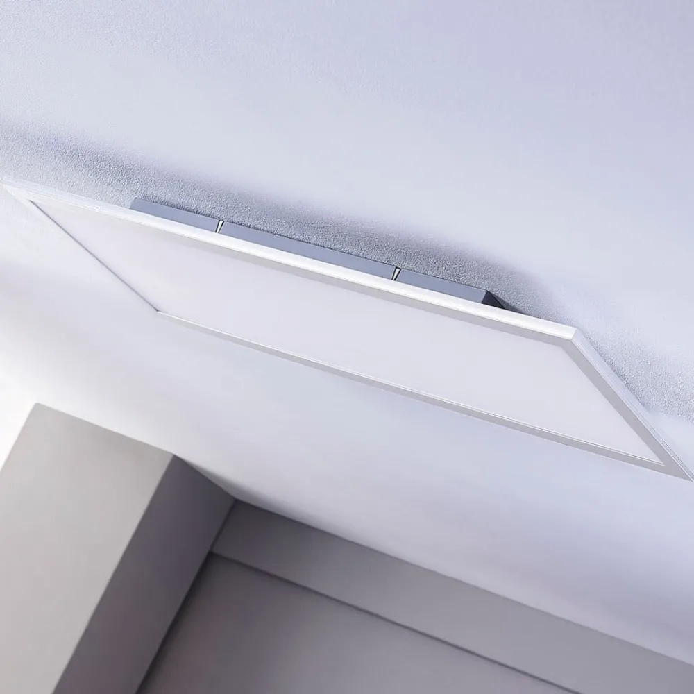 Lindby Arbejdsrum/Kontor|Gang > LED-panel Livel, 4000K, 120cm x 30cm, sølv, metal