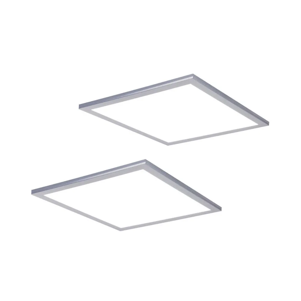 Lindby Arbejdsrum/Kontor|Loftlamper > LED-panel Livel, sæt med 2, CCT, 40 cm x 40 cm, Fjernbetjening