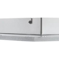 Arbejdsrum/Kontor|Loftlamper ^ Lindby LED-panel Livel, sæt med 2, 4.000 K, 40 x 40 cm, sølv