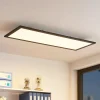 Lindby Arbejdsrum/Kontor|Gang > LED-panel Nelios, 80 x 30 cm, CCT, sort, metal