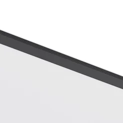 Lindby Arbejdsrum/Kontor|Gang > LED-panel Nelios, 80 x 30 cm, CCT, sort, metal