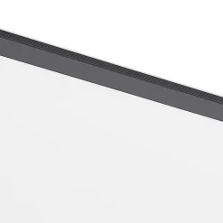 Lindby Loftlamper|Loftlamper > LED-panel Nelios, 62 x 62 cm, 4.000K, sort, metal