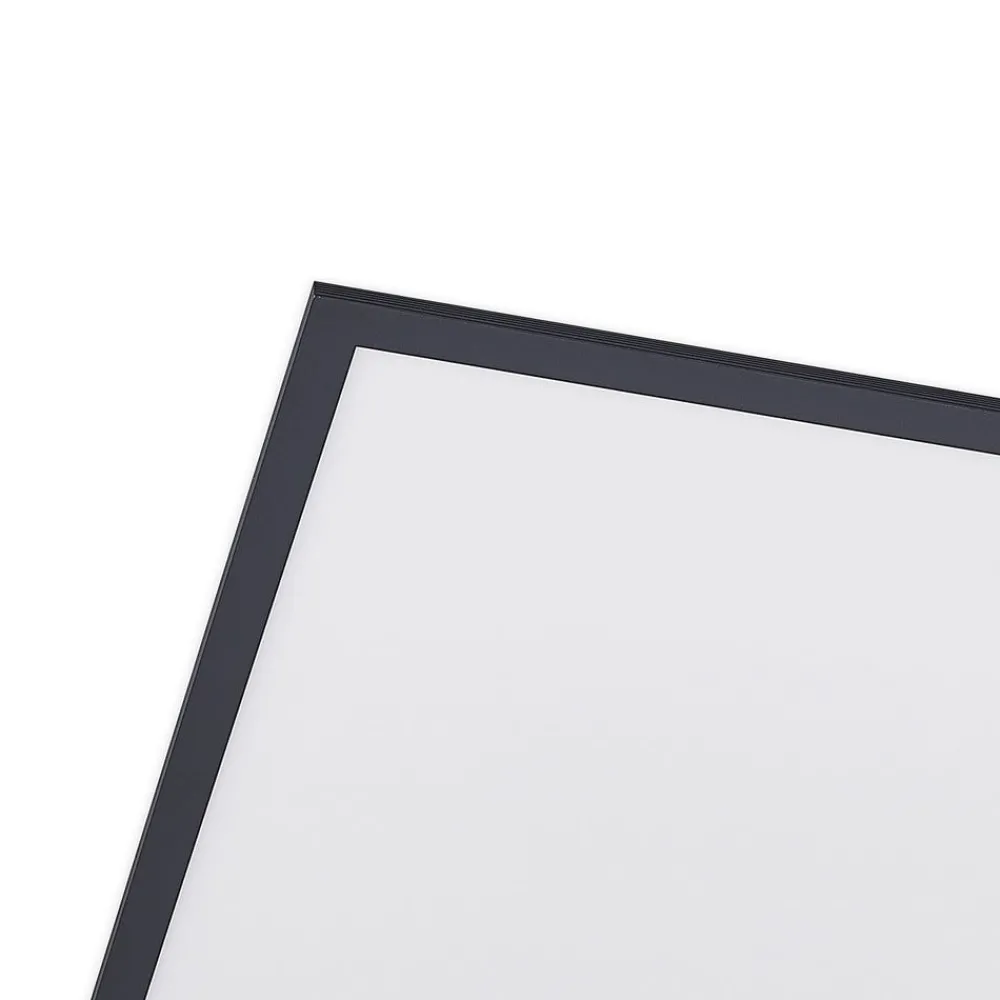 Lindby Arbejdsrum/Kontor|Gang > LED-panel Nelios, 120 x 60 cm, 4000K, sort, metal