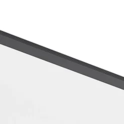 Lindby Arbejdsrum/Kontor|Gang > LED-panel Nelios, 80 x 30 cm, 4.000K, sort, metal