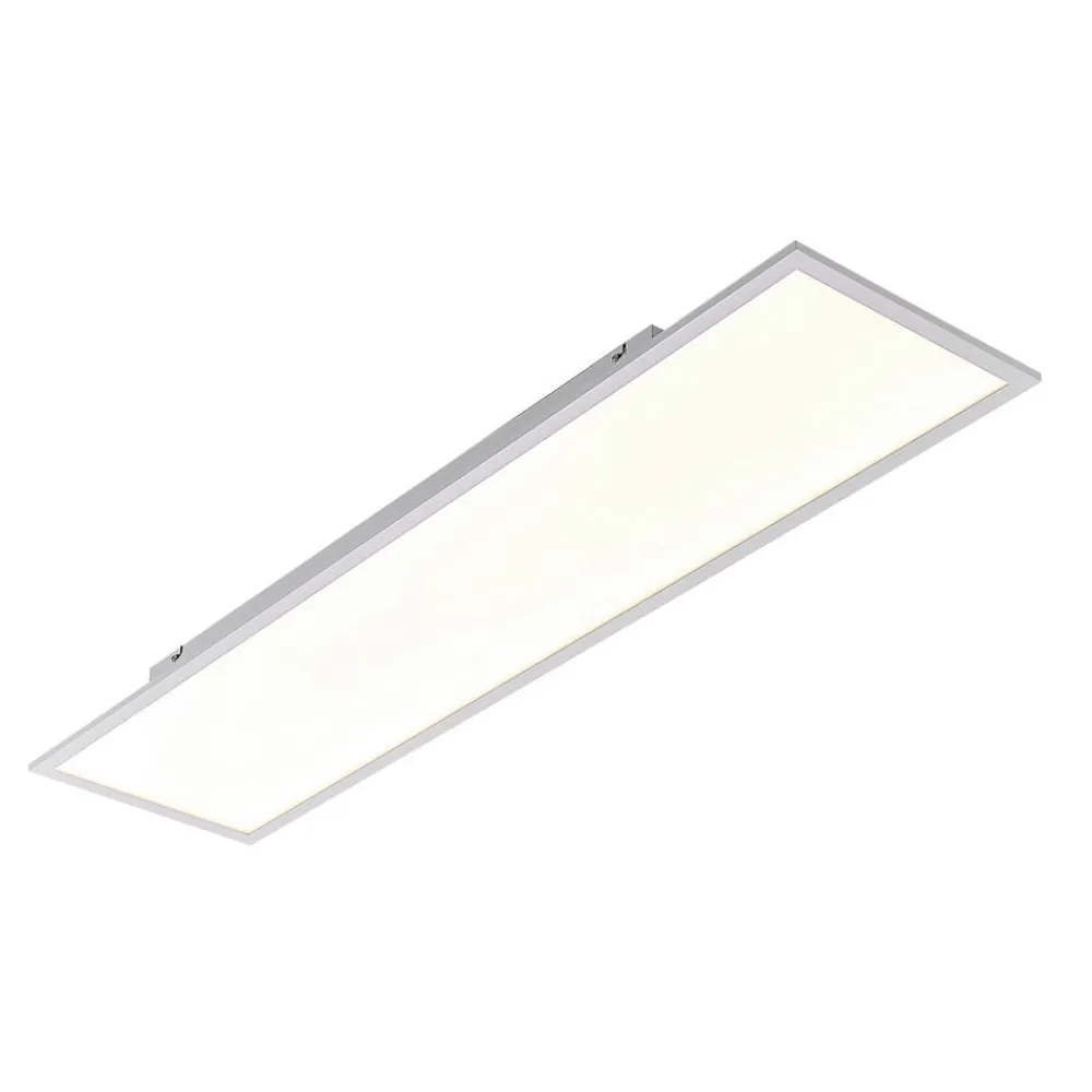 Lindby Arbejdsrum/Kontor|Gang > LED-panel Quais, 30 x 120 cm, hvid, aluminium, 4.000K