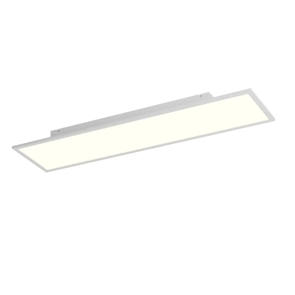 Lindby Arbejdsrum/Kontor|Gang > LED-panel Quais, 30 x 120 cm, hvid, aluminium, 4.000K