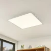 Lindby Arbejdsrum/Kontor > LED-panel Quais, 60 x 60 cm, hvid, aluminium, 4.000K