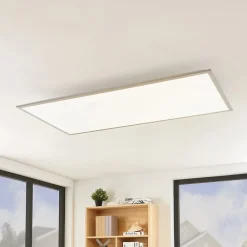 Lindby Arbejdsrum/Kontor|Gang > LED-panel Stenley, CCT, 120 cm x 60 cm, dæmpbar