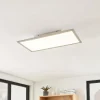 Lindby Arbejdsrum/Kontor|Gang > LED-panel Stenley, 4.000 K, 60 cm x 30 cm, sølv/hvid