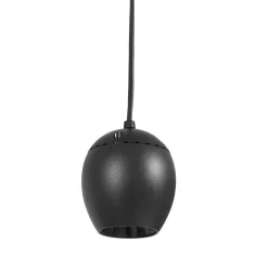 Lindby Skinnesystem > LED-pendellampe Lumaro, sort,Ø6,2 cm,48V,dæmpbar