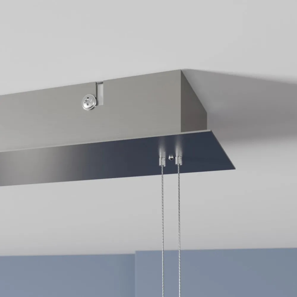 Lindby Pendellamper|Pendellamper > LED-pendellampe Manon, højdejusterbar, grå, metal