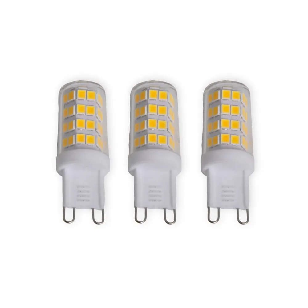 Lindby Led Pærer > LED penlight, sæt med 3, G9, 3 W, klar, 3.000 K