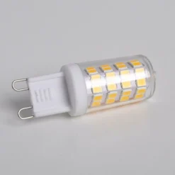 Led Pærer ^ Lindby LED penlight, sæt med 20 stk, G9, 3 W, klar, 3.000 K