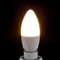 Lindby Led Pærer > LED-pære, E14, 4,9 W, mat, 3.000 K