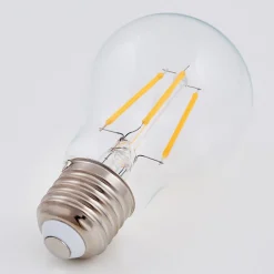 Lindby Filament Pære|Led Pærer > LED-pære, glødetråd, E27, 4W, klar, 2700K