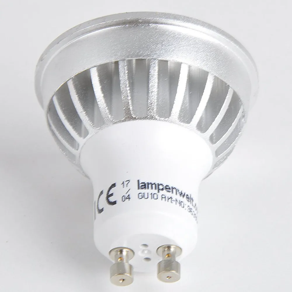 Led Pærer ^ Lindby LED-reflektor GU10 5 W klar 3.000 K 55° sæt med 3 stk