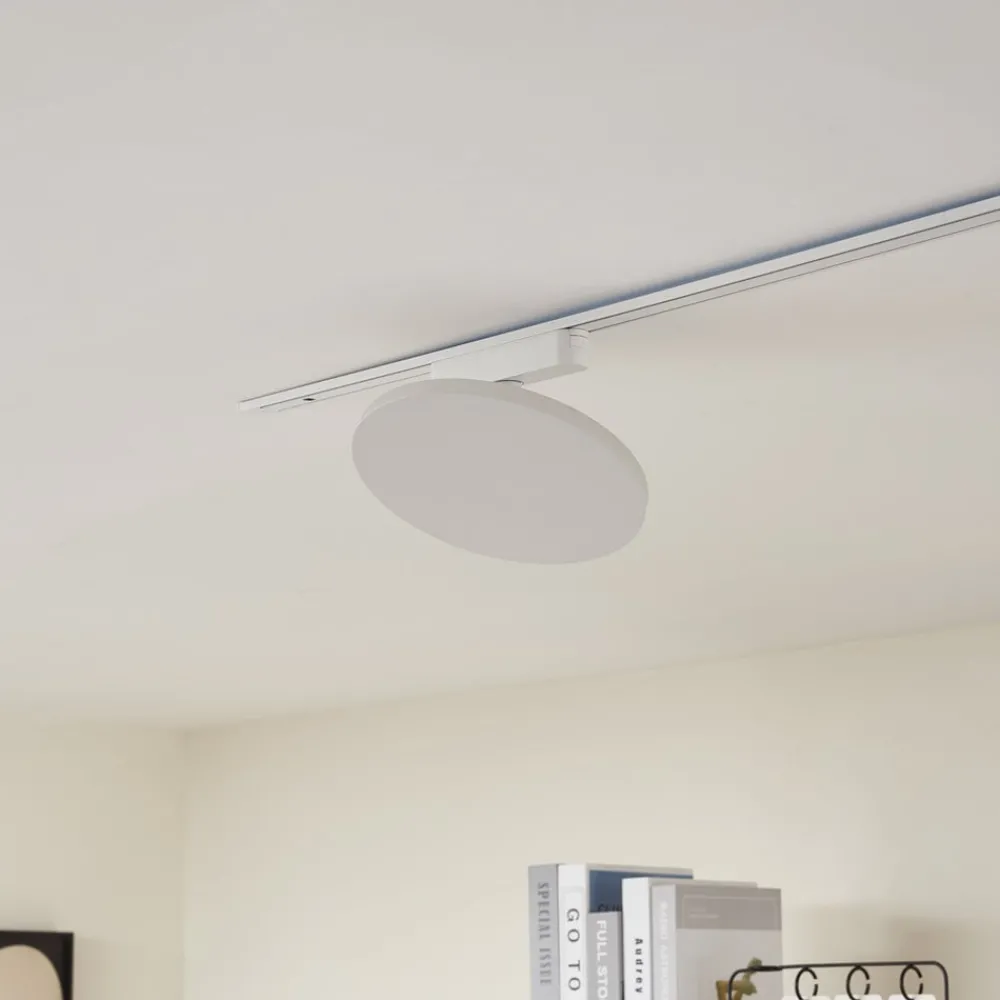 Lindby Skinnesystem > LED-skinnelampe Lumaro, hvid, aluminium, 48V, dæmpbar
