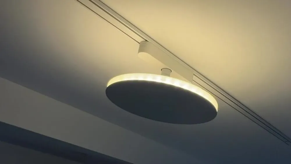 Lindby Skinnesystem > LED-skinnelampe Lumaro, hvid, aluminium, 48V, dæmpbar